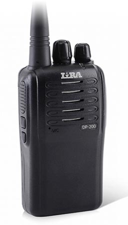 Lira DP-200 DMR носимая цифро-аналоговая радиостанция