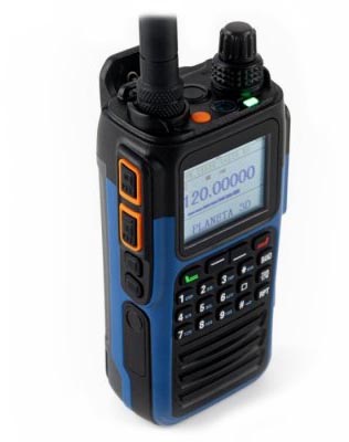 Портативная трёхдиапазонная авиационная радиостанция Терек Планета 3Д